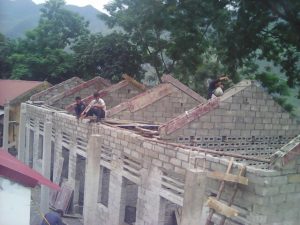 Đổ giằng thu hồi