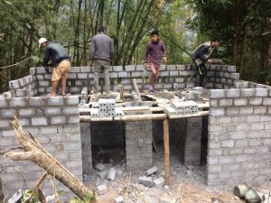 Neue sanitäre Anlage in Ban Trang