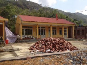 Materiallieferung in Ca Thanh