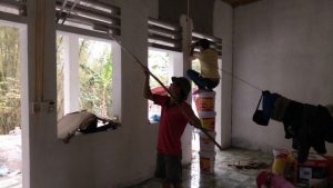 Baustelle in Ban Trang