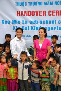 Einweihung des Kindergartens in Sua Nhe Lu