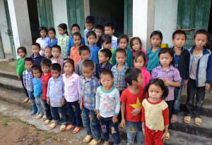 Kinder aus Nordvietnam