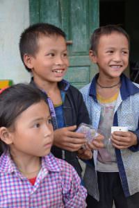 Kinder aus Nordvietnam