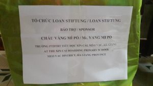 LOAN Stiftung hilft Waisenkindern in Xin Cai